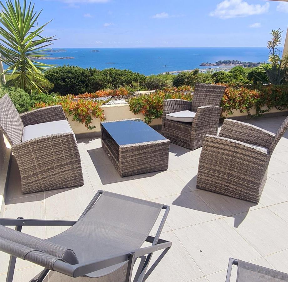 Vue Mer Imprenable Et Piscine 邦多勒 外观 照片