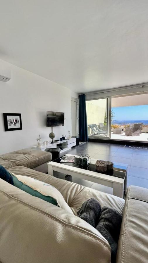 Vue Mer Imprenable Et Piscine 邦多勒 外观 照片