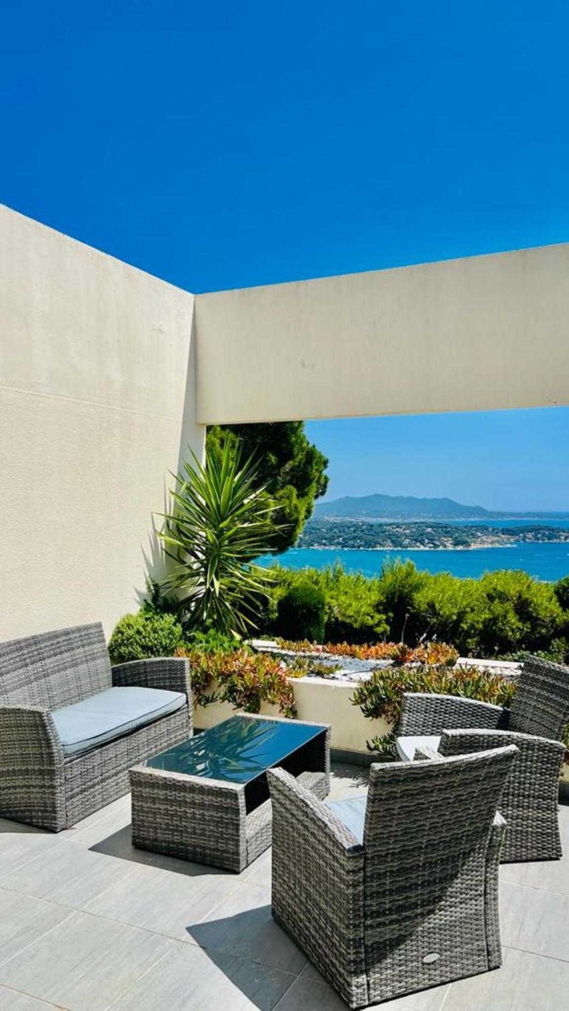 Vue Mer Imprenable Et Piscine 邦多勒 外观 照片